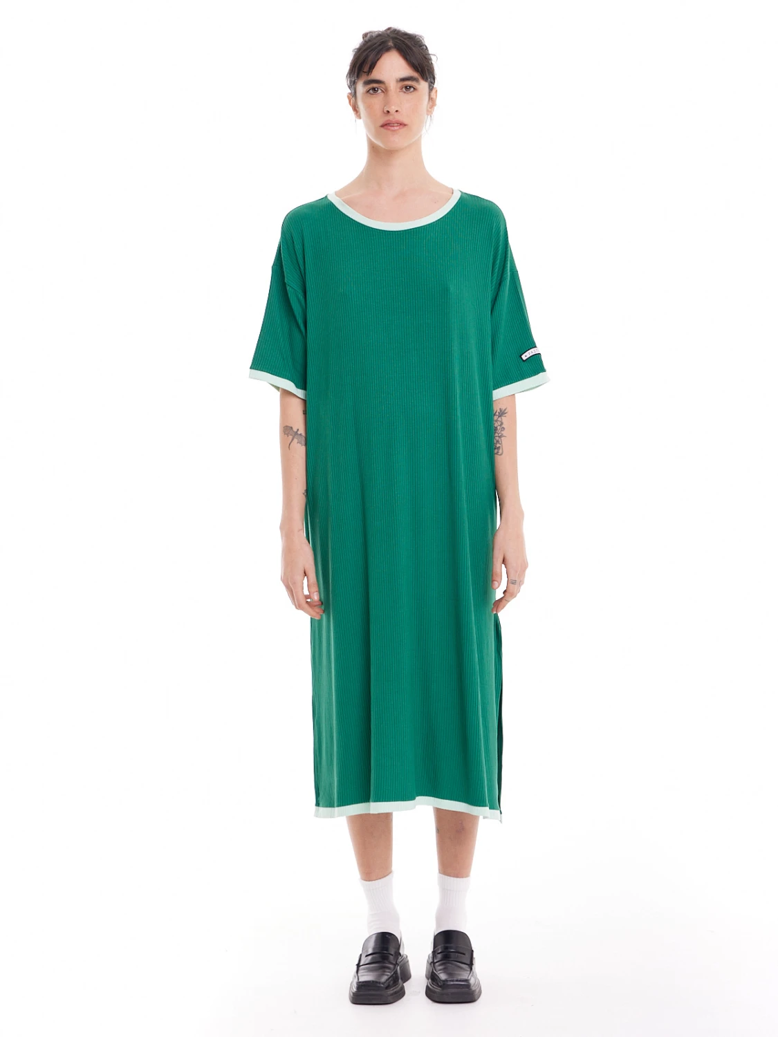 Vestido Pad verde talle unico