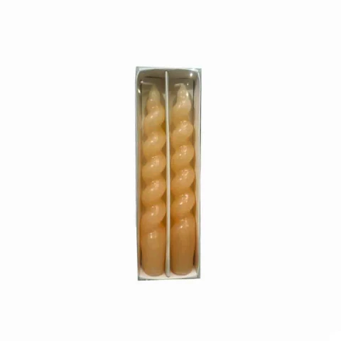 Set de 2 velas torneadas Emma Salmón
