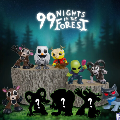 99 NIGHTS IN THE FOREST - Minifigure - 6,7cm 99 NIGHTS IN THE FOREST - Minifigure - 6,7cm