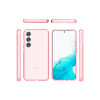 Protector Samsung Galaxy S24 Plus transparente rosa con brillos Protector Samsung Galaxy S24 Plus Transparente Rosa Con Brillos
