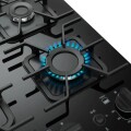 COCINA ELDOM DECORATO VETRO 4H CON GRILL - INOX COCINA ELDOM DECORATO VETRO 4H CON GRILL - INOX