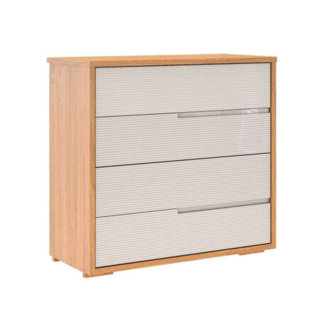 Comoda 4 cajones Moderna Beige