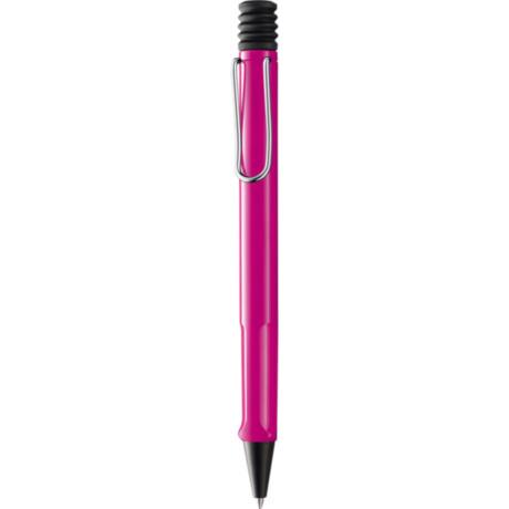 Lapicera Bolígrafo Ballpoint Safari Rosado TM negro Lamy 0