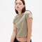 Remera Jamino Verde Grisaceo
