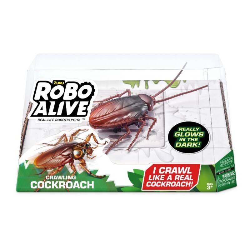 Cucaracha Robótica ZURU Robo Alive Crawling Cockroach ROBO ALIVE CUCARACHA
