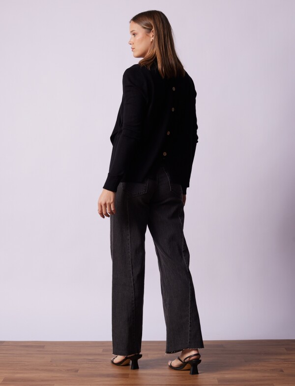 Cardigan Abierto NEGRO