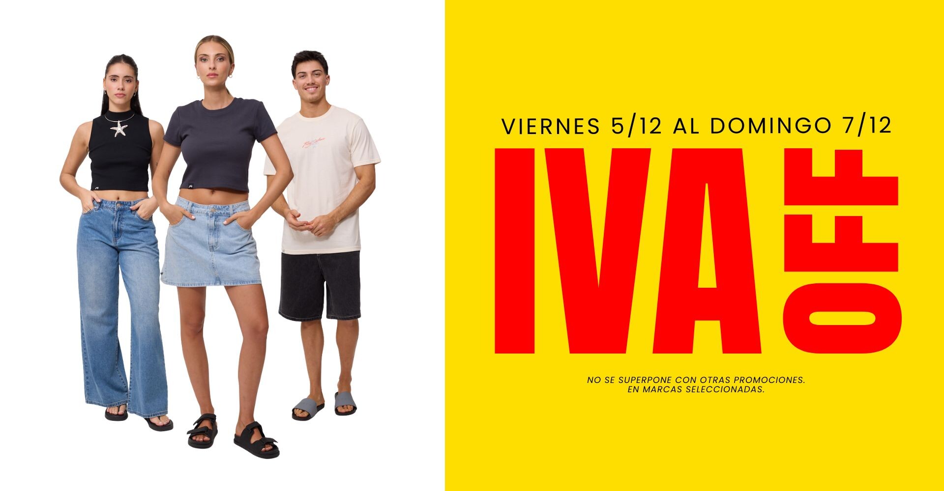 ¡IVA OFF!