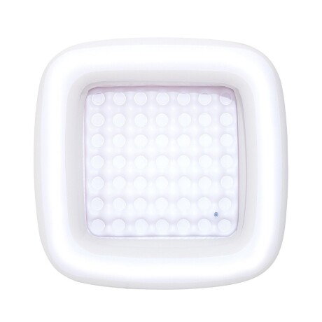 Piscina Inflable Para Niños Facil Armar Portatil Colores Blanco