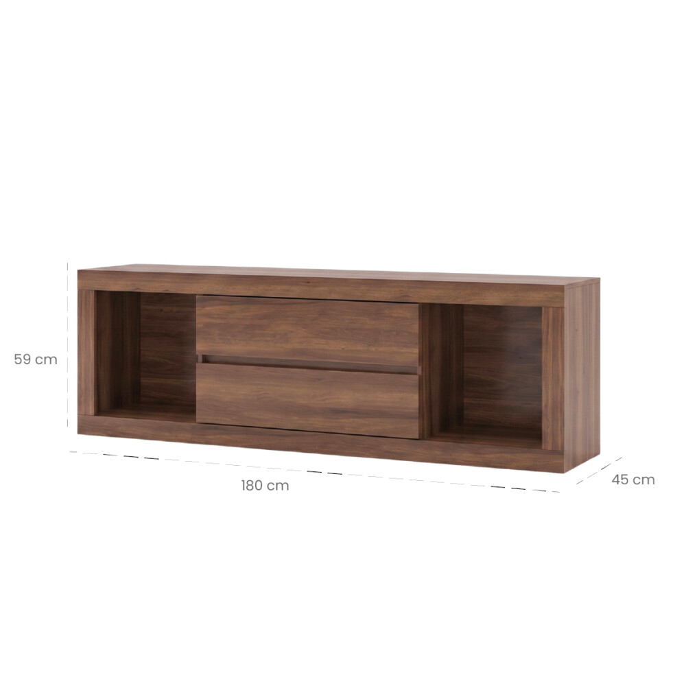 Rack para TV 70" - Casablanca - Infinite Marrón