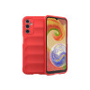 Protector Samsung Galaxy A14 4G/5G engomado con textura color rojo Protector Samsung Galaxy A14 4g/5g Engomado Con Textura Color Rojo