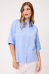 CAMISA CEDENIA POLANCO Celeste