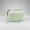Conservadora Hielera Polarbox Vintage 12 Litros Con Asada Gold Oliva