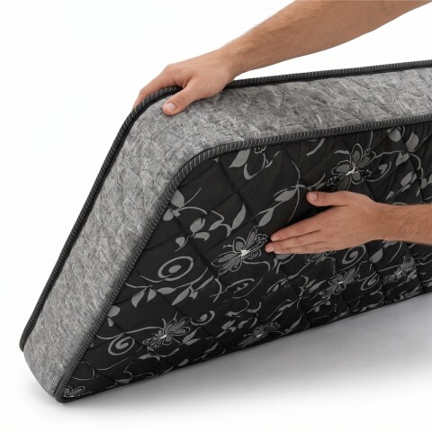 Sommier Vital 1 Plaza Colchón Espuma Reversible Matelaseado 78 x 188 x 18 cm Sommier Vital 1 Plaza Colchón Espuma Reversible Matelaseado 78 x 188 x 18 cm