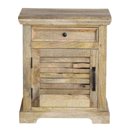 MESA DE LUZ MADERA-DE-MANGO MARRON 1C/1P JUN