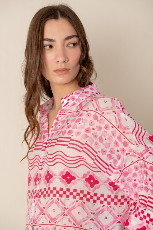 Camisa estampada Talaier