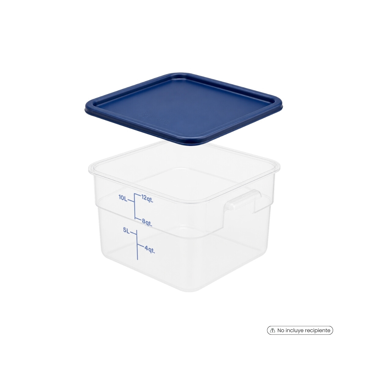 Tapa para Recipiente Cuadrado 11.4, 17.2 y 20.8 Litros 