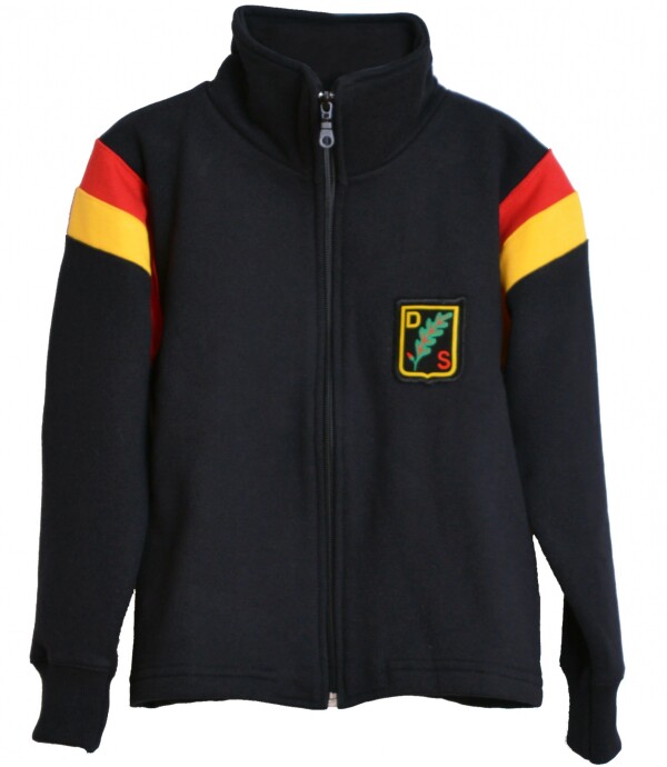 Campera Inicial deportiva Colegio Alemán Negro