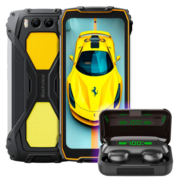 Blackview Bv7300 18gb (6+12gb) /256gb + Regalo COMBO CEL BLACKVIEW BV7300 18/256GB NEGR