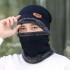 Kit Set Invierno Gorro Bufanda Cuello Guantes Abrigo Unisex ® Color Variante Gris Azul