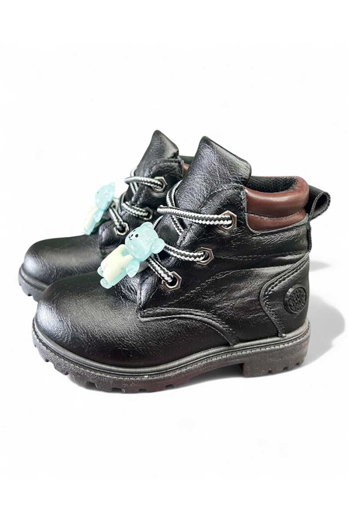 BORCEGO INFANTIL CON APLIQUE Negro