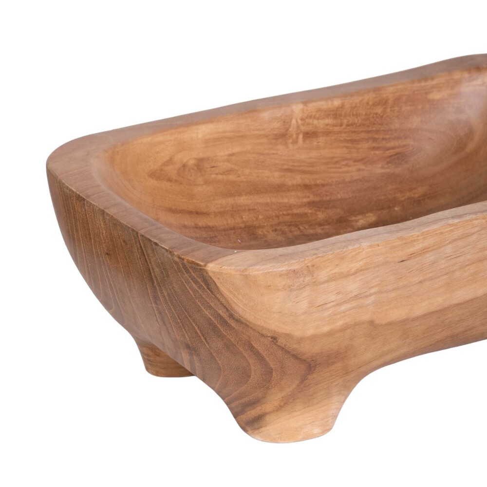 BOWL 21073083 NATURAL/BEIGE MADERA DE TECA 21073083