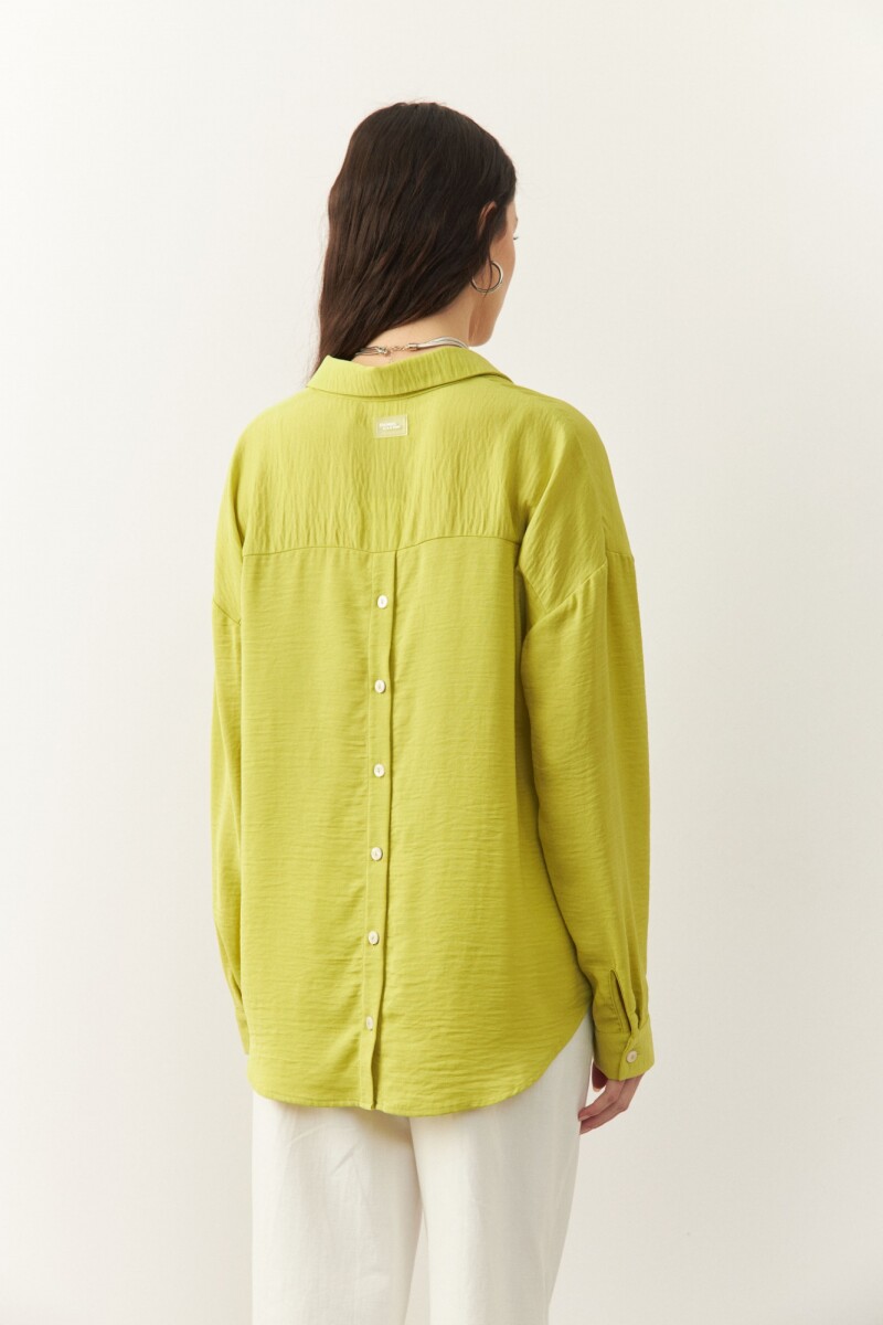 CAMISA AQUA Verde Manzana