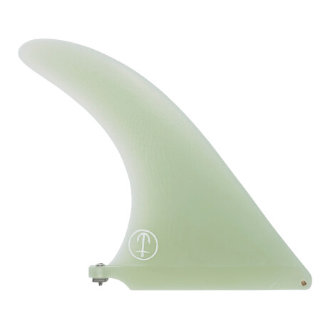 Quilla Captain Fin Raked 10" SINGLE FIN - Clear Quilla Captain Fin Raked 10" SINGLE FIN - Clear