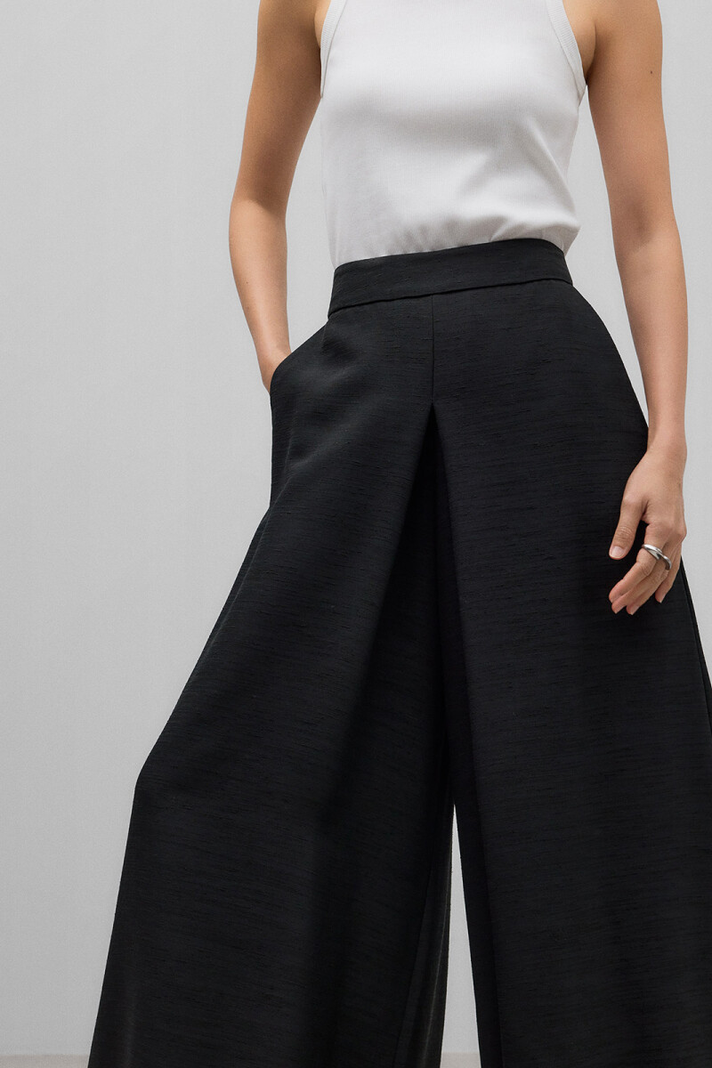 PANTALÓN ANCHO Negro