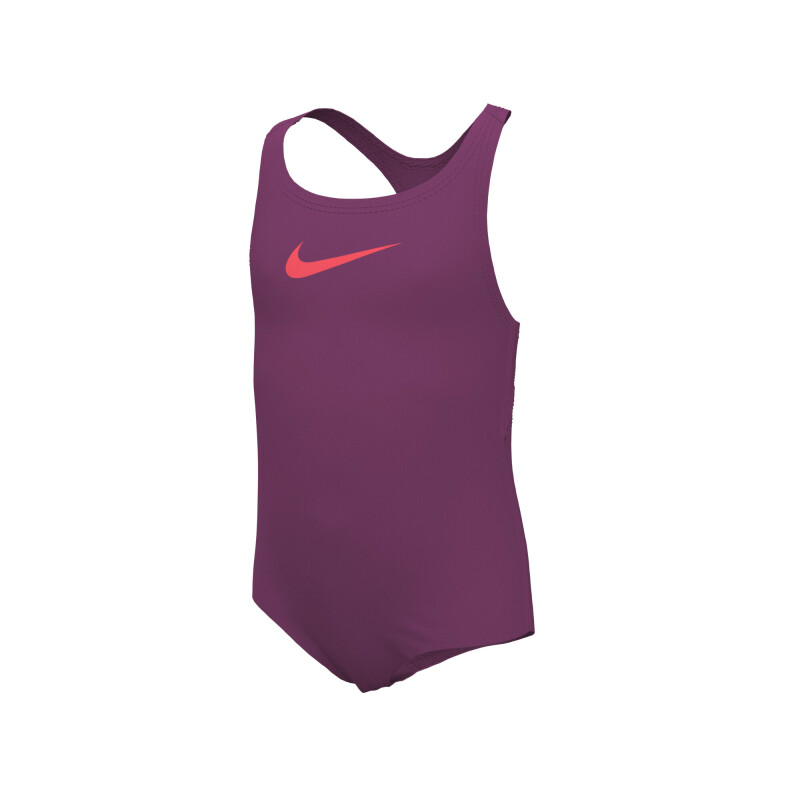 Traje De Baño Racerback One Piece de Niña Rosado