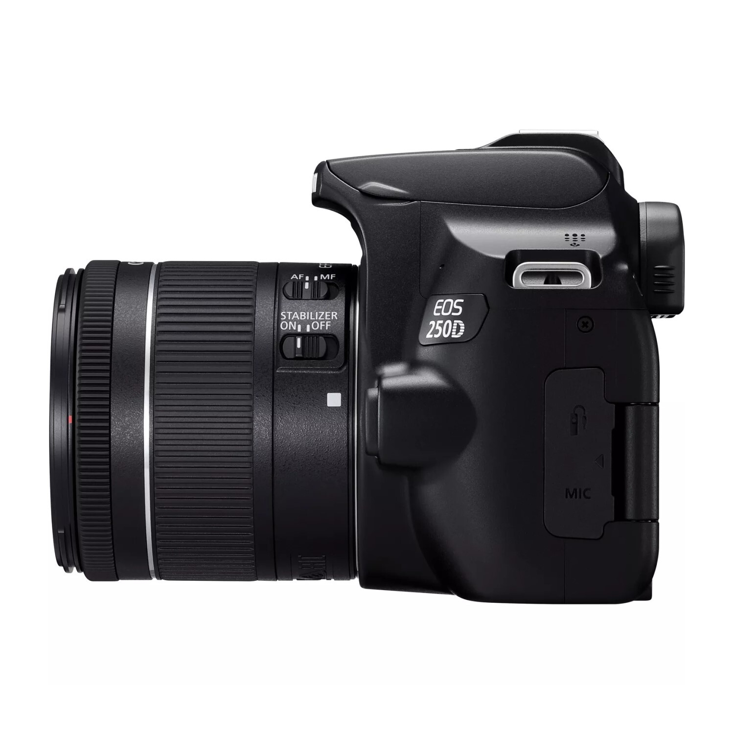 Bolsa protectora negra para cámara reflex Canon