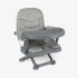 Silla de comer portatil PAPPO KIKKABOO gris