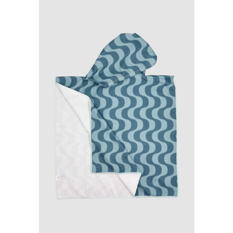 Toalla poncho kids Zigzag