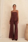 PANTALON SERENA ROUGE WILD CHEETAH PANTALON SERENA ROUGE WILD CHEETAH