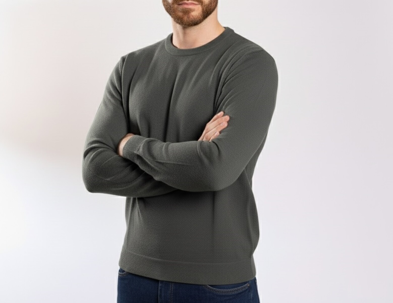 SNAKE SWEATER - CHARCOAL 