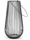 Farol MELIAS Ø24xA46cm negro Farol MELIAS Ø24xA46cm negro