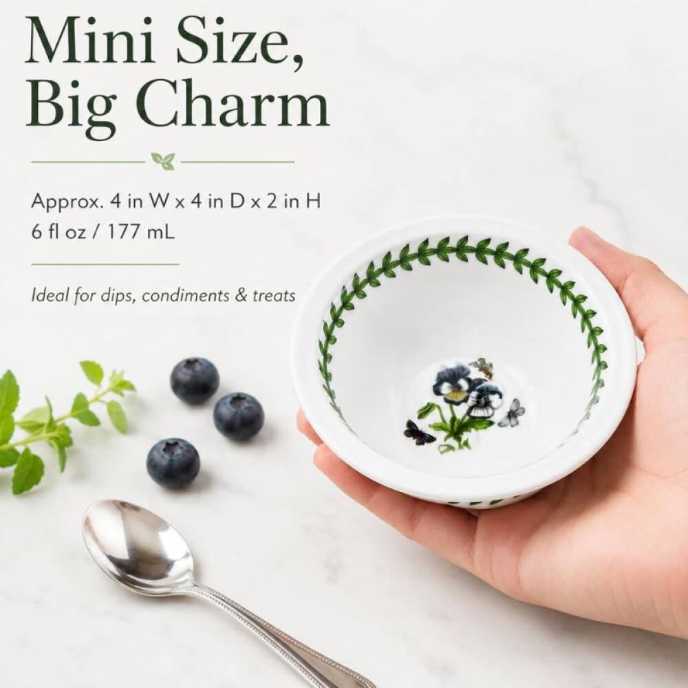 PORTMEIRION BOT GARDEN BOUQUET MINI BOWL C/ TAPA PORTMEIRION BOT GARDEN BOUQUET MINI BOWL C/ TAPA