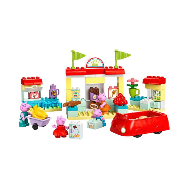 Bloques para armar Lego Duplo el supermercado de Peppa 70 Piezas 2+ Bloques Para Armar Lego Duplo El Supermercado De Peppa 70 Piezas 2+