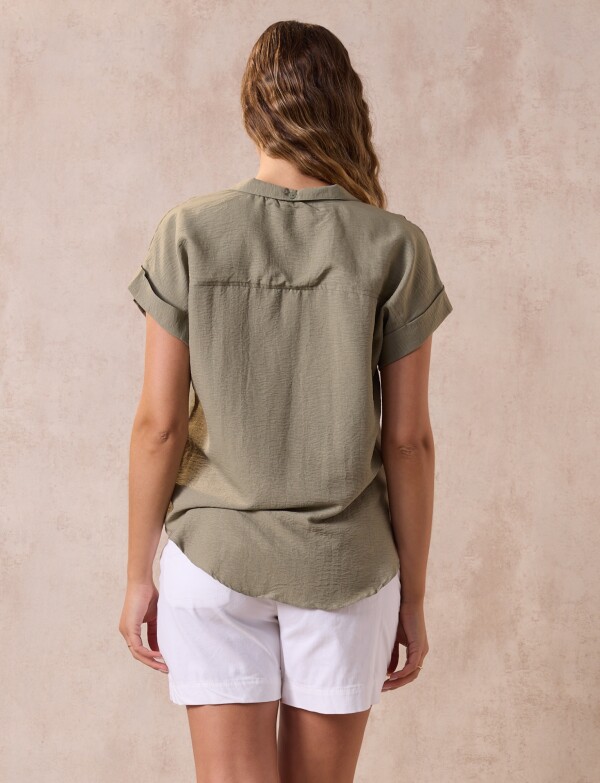 Camisa Bolsillo OLIVA