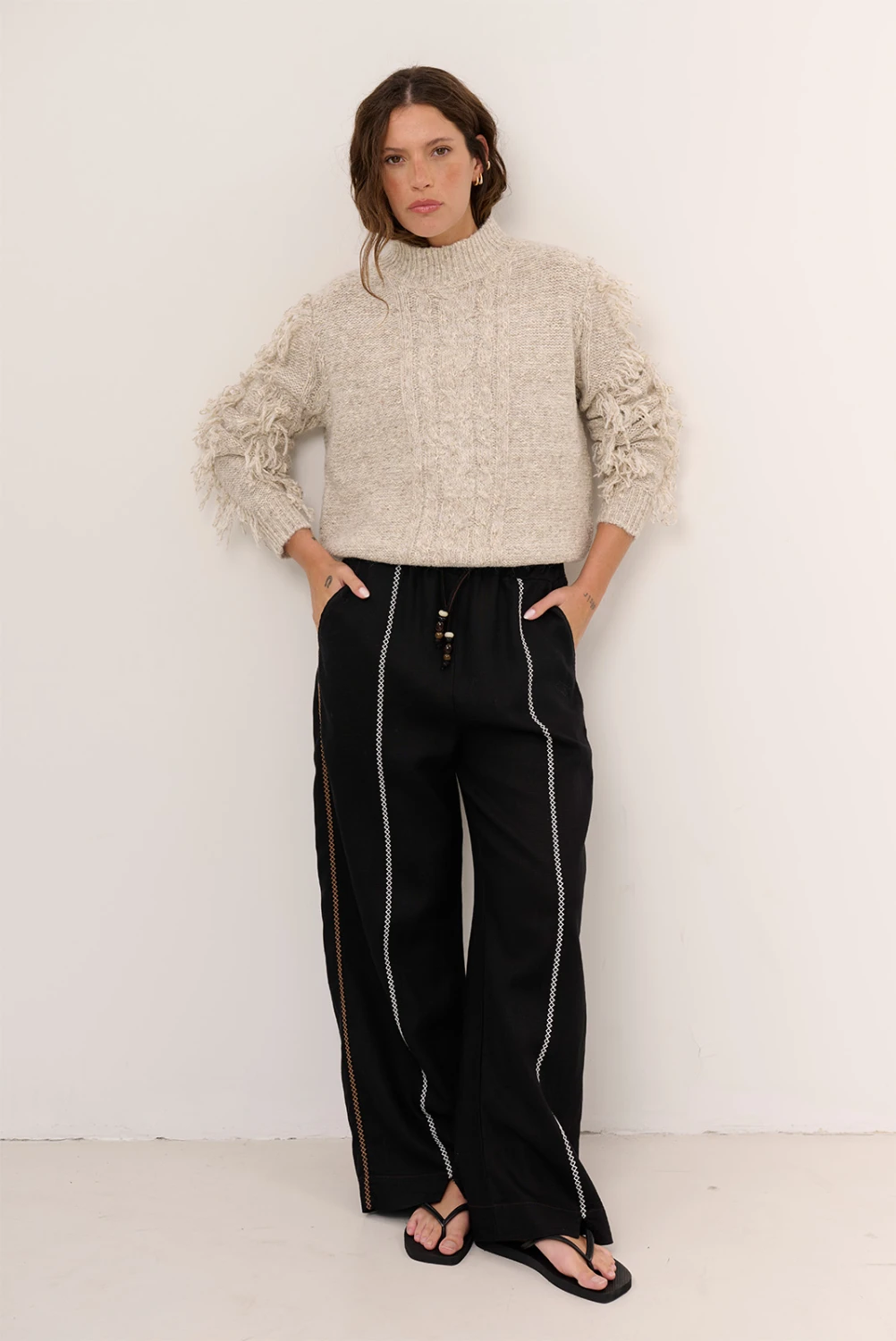 PANTALON LINO CRUZ
