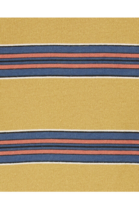 Pijama cuatro piezas de algodón, dos remeras y dos pantalones, diseños de autos y rayas Sin color