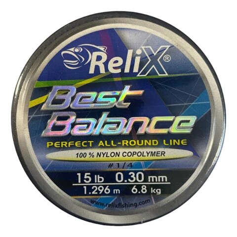 Tanza Relix Best Balance Dark Green Medida 0.30mm