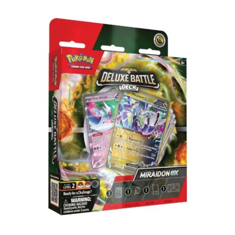 Pokemon TCG: Deluxe Battle Deck Miraidon EX [Inglés] Pokemon TCG: Deluxe Battle Deck Miraidon EX [Inglés]