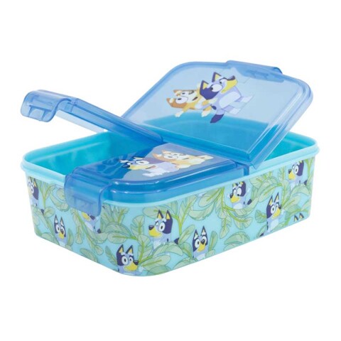 Vianda Compart Bluey con 3 Reparticiones U
