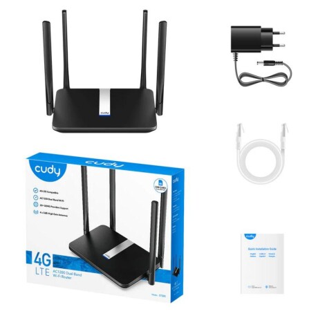 Router Wifi Cudy AC1200 Doble Banda 4G 001