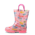 Bota de Niña Paw Patrol De Lluvia Rosado