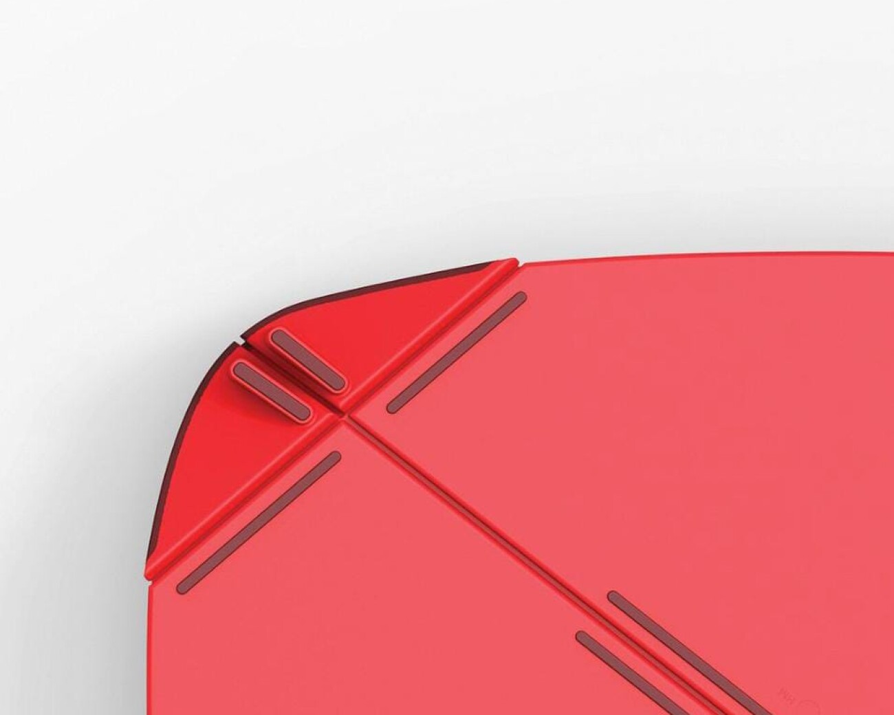 Tabla de Cortar Plegable Joseph Joseph Duo - Roja Tabla de Cortar Plegable Joseph Joseph Duo - Roja