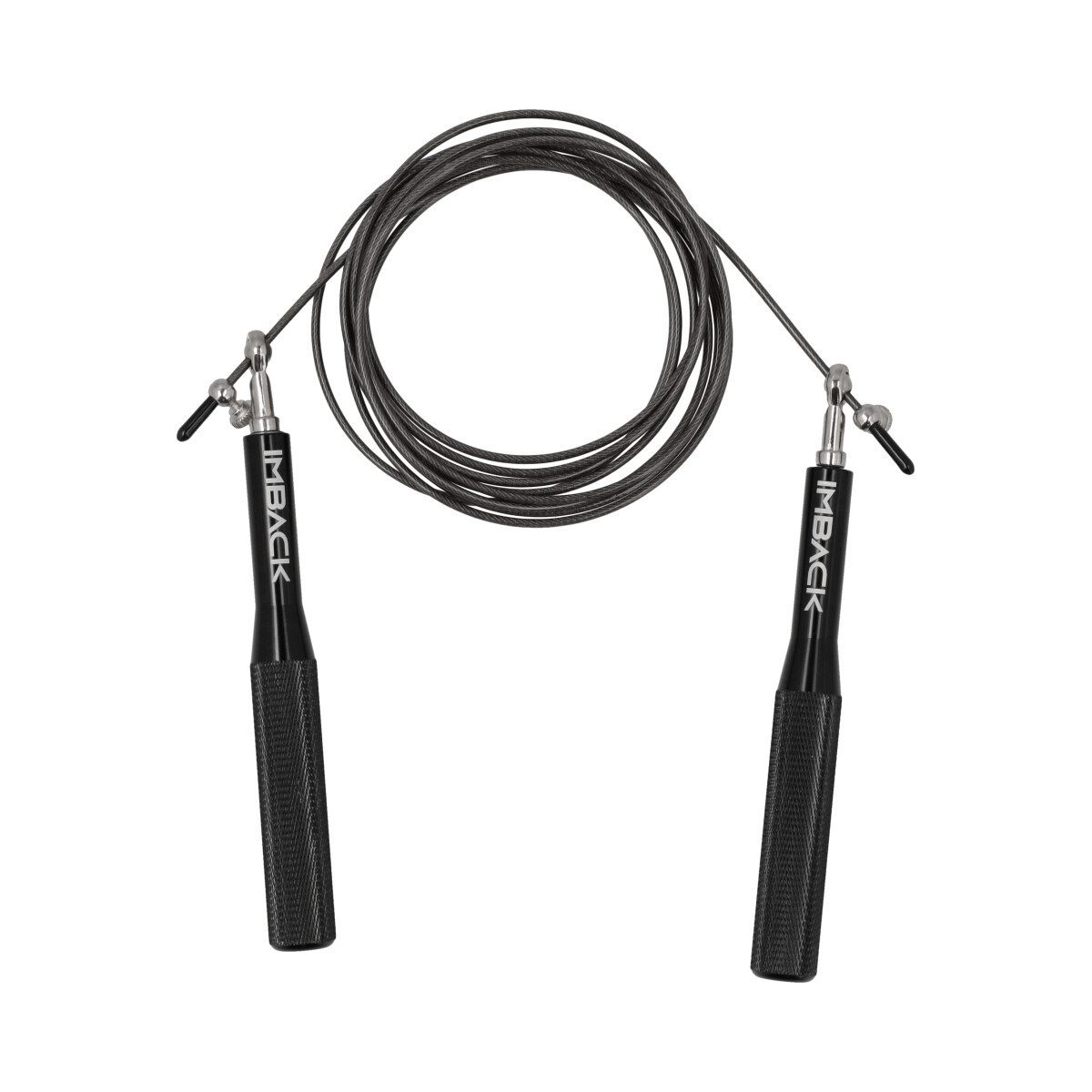 Soga Para Saltar Cuerda Acero Crossfit Profesional Mangos De Aluminio Ajustable Imback 