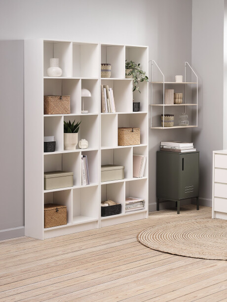 Librería MOSBJERG 10 estantes blanco Librería MOSBJERG 10 estantes blanco