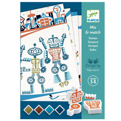Robots extraterrestres Sellos Djeco Robots extraterrestres Sellos Djeco