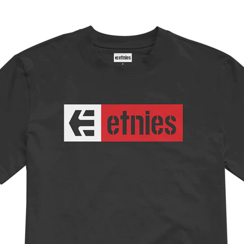 REMERA ETNIES NEW BOX Black